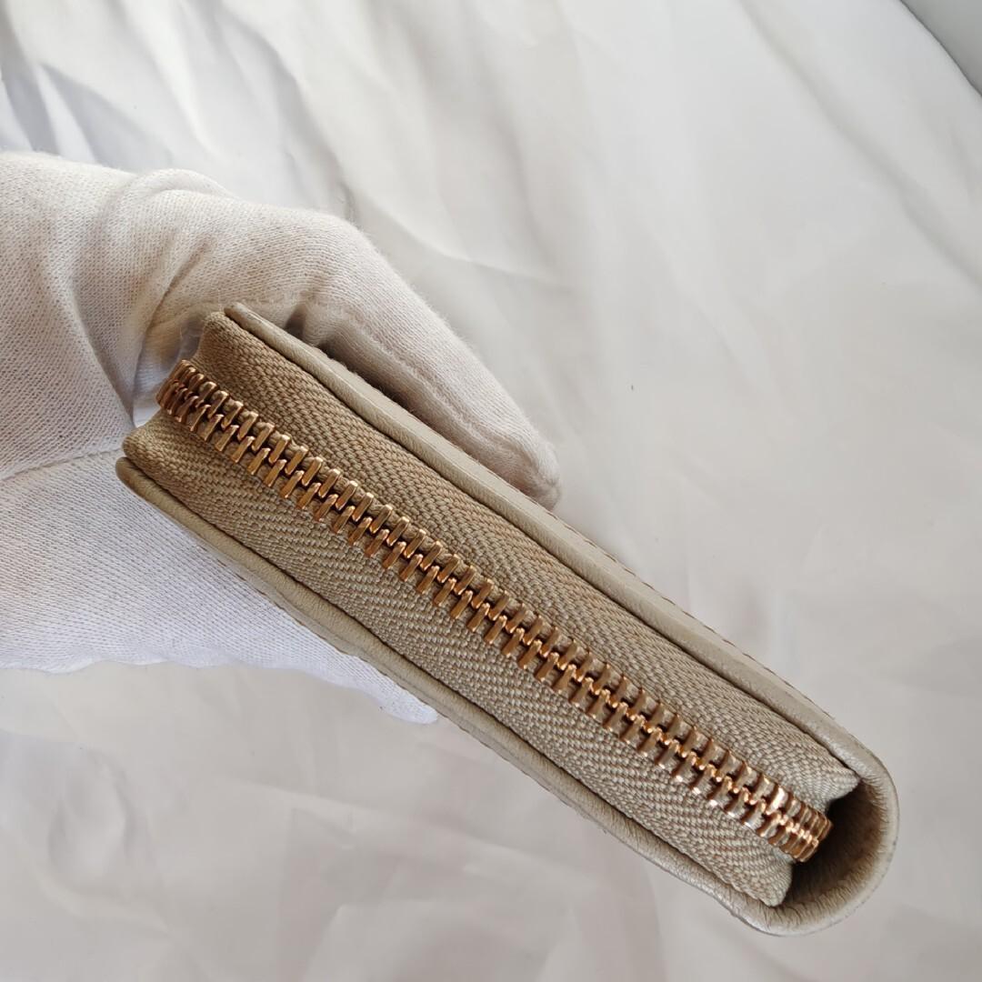 美品　GUCCI　インターロッキング　長財布　コンチネンタル　キャンバス