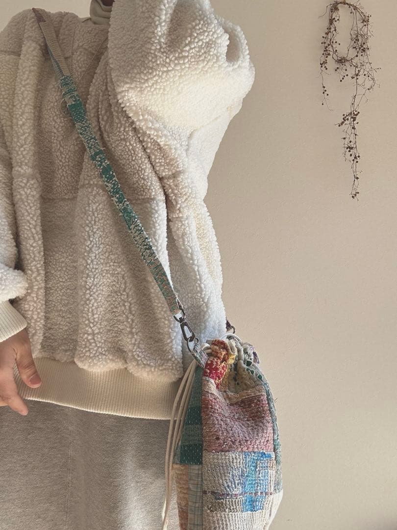 221,222 made by hand ＊maru様バッグ&ことりポーチ