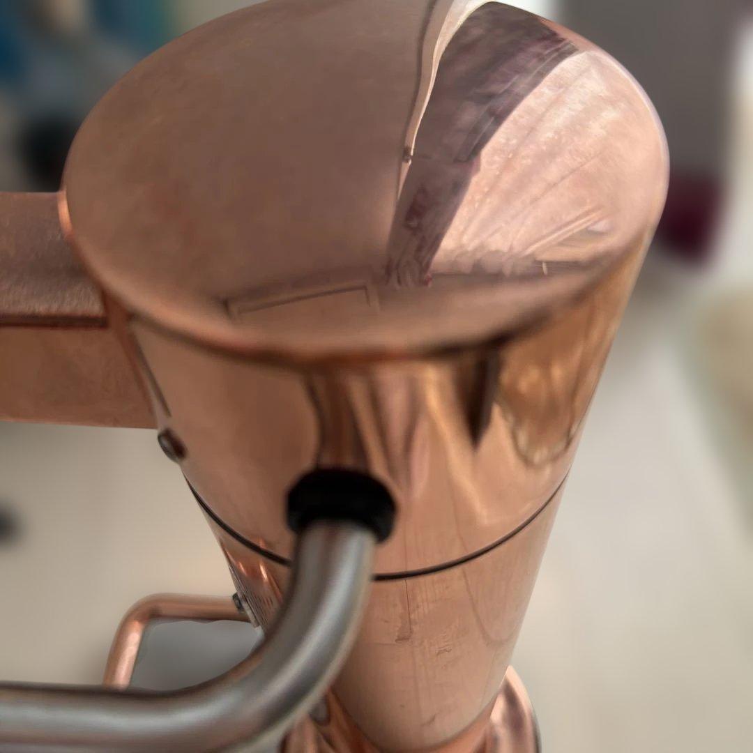 炭酸水メーカー ローズゴールド ボトル、ガスシリンダー付き