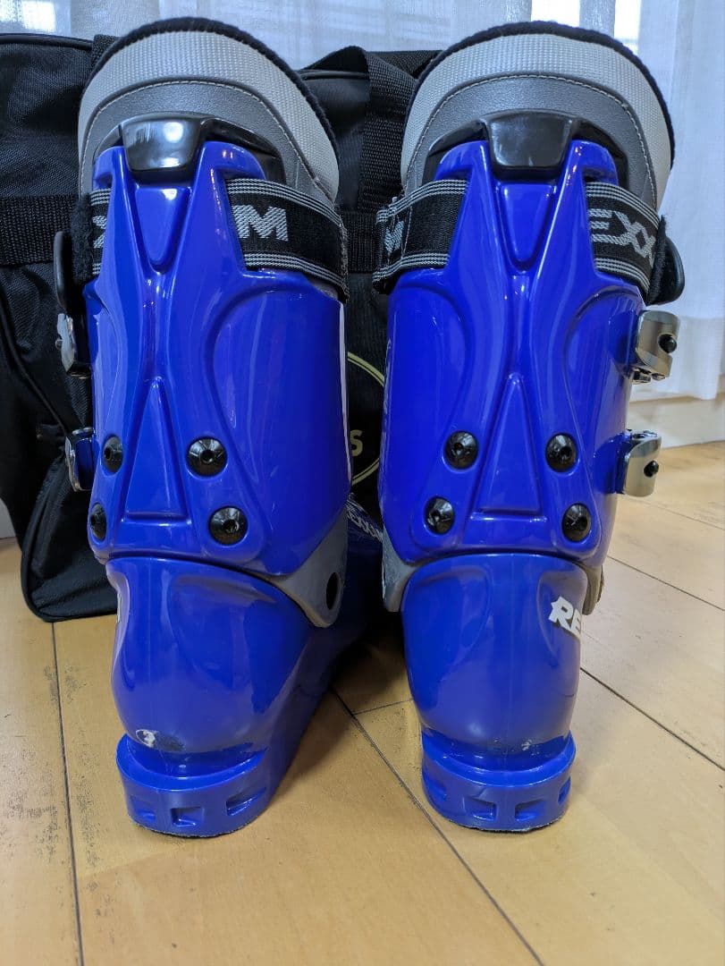 REXXAM スキーブーツ ONE CONCEPT 青 バッグ付き