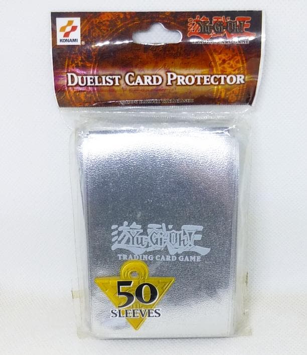 遊戯王 英語版 初期 スリーブ シルバー アッパーデック