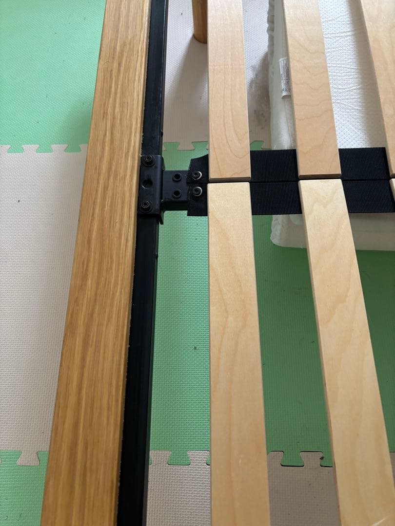 無印良品　ベッドフレーム　ダブル・オーク材