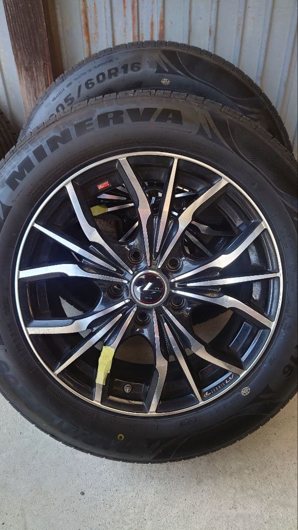 ウェッズ レオニス 16in 6.5J+40 PCD114.3 4本 プリウスα