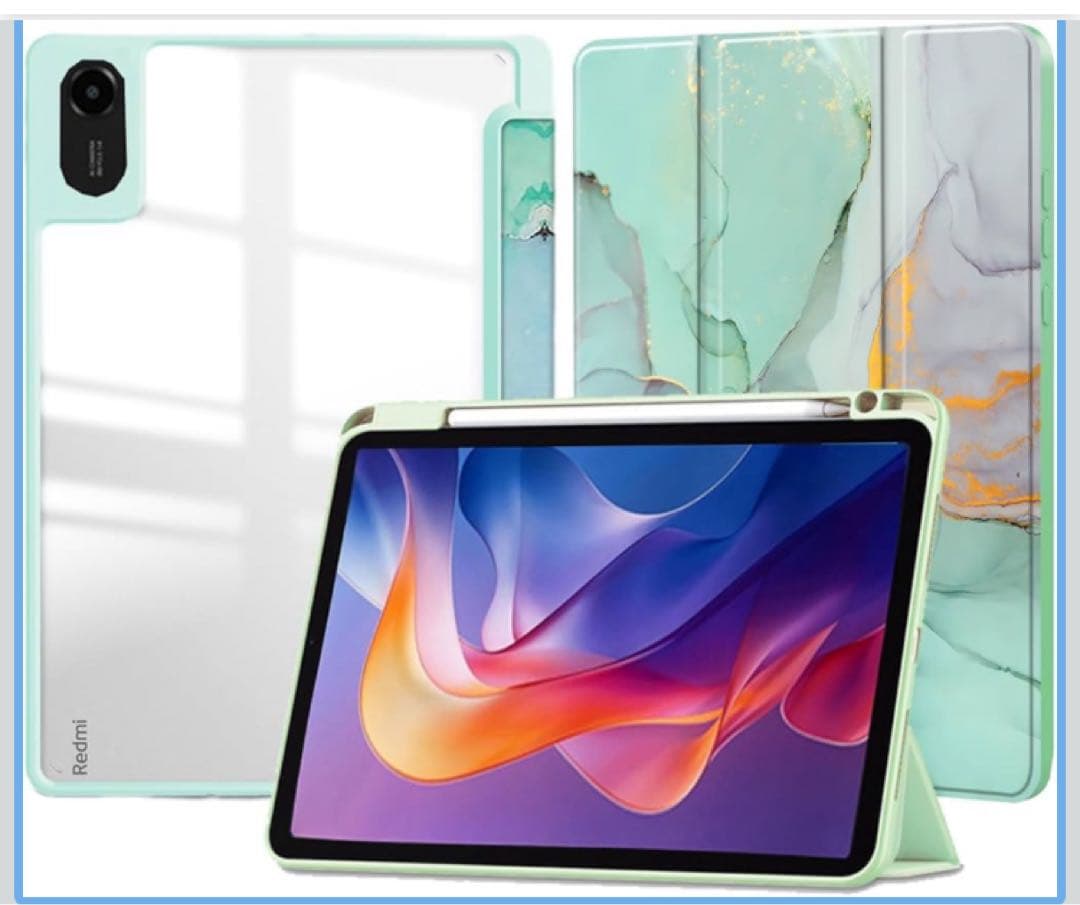 Xiaomi REDMI Pad 2 タッチペン　ガラスシート装着　ケース付き