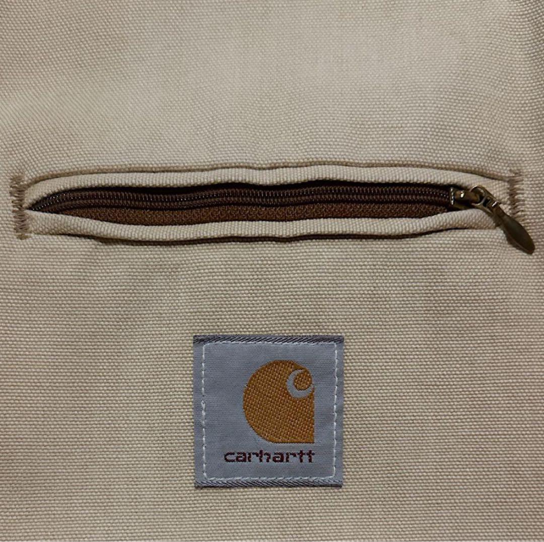 80s カーハート デトロイトジャケット 裏地なし L フェード