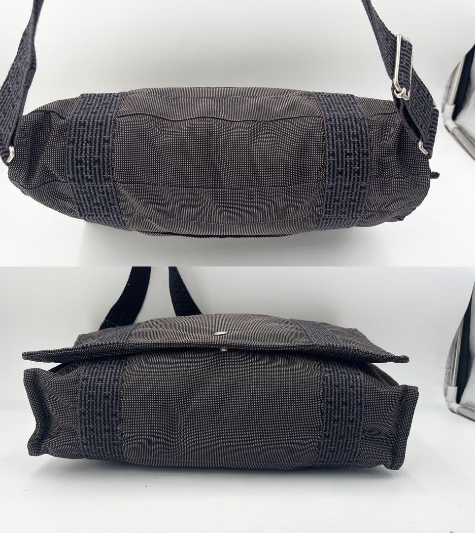 エルメス エールライン バサス MM メッセンジャーバッグ ショルダーバッグ