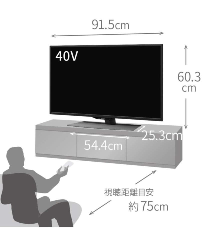 SHARP 40インチ 液晶テレビ 4T-C40BJ1