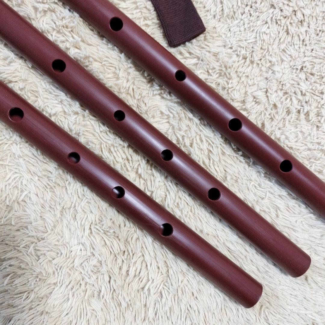 HT管３本セット（１尺６寸、１尺８寸、２尺０寸の各１本、すべて５孔）