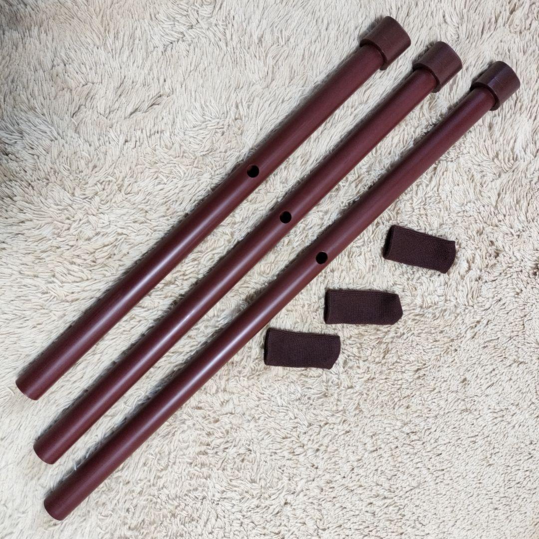 HT管３本セット（１尺６寸、１尺８寸、２尺０寸の各１本、すべて５孔）