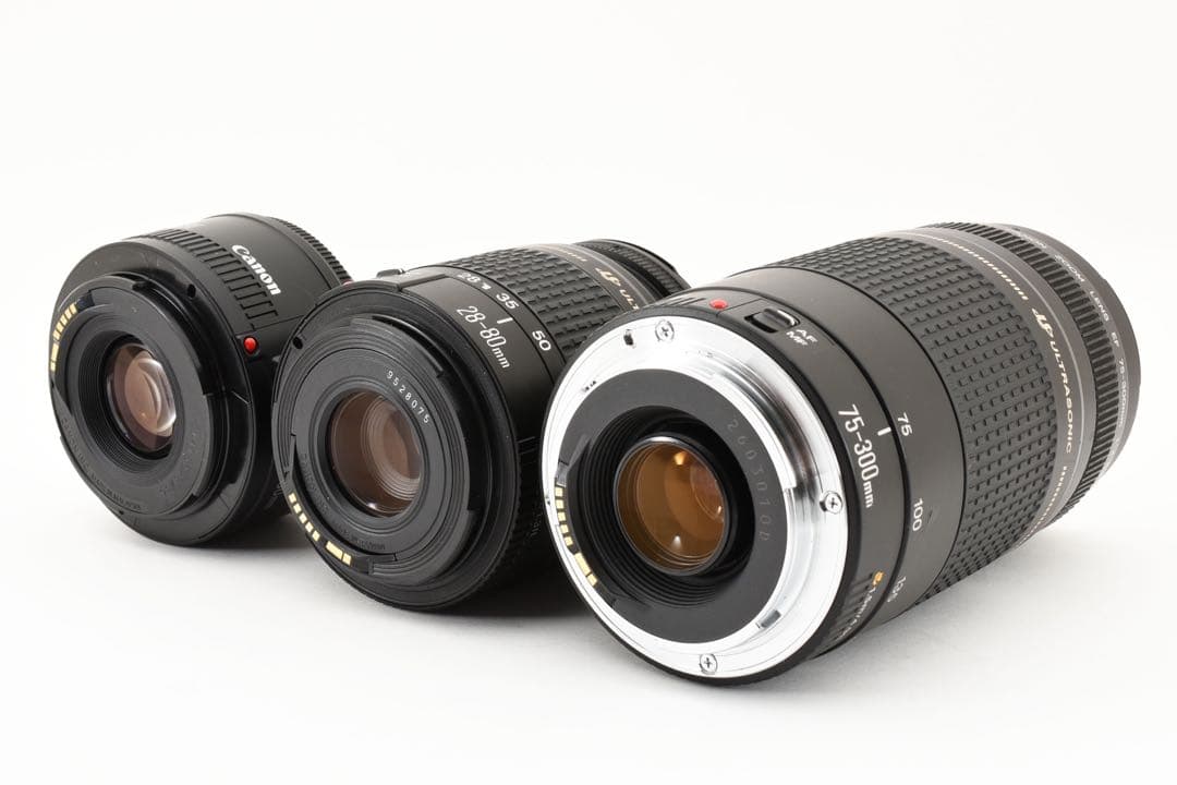 Canon EOS 5D Mark IV標準&望遠&単焦点トリプルレンズセット