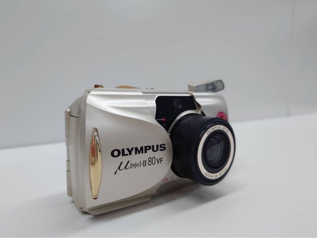 【完動品☆新品電池付】 オリンパス μ[mju:] II 80 VF