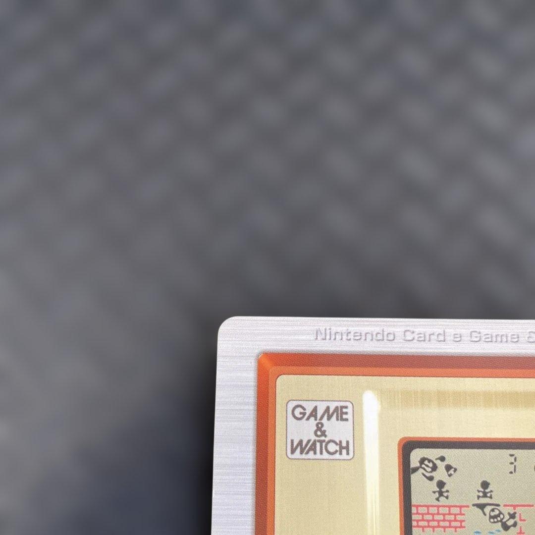 【レア美品！】 ｅカード限定プロモーションカード 「マンホール」ゲームウォッチ