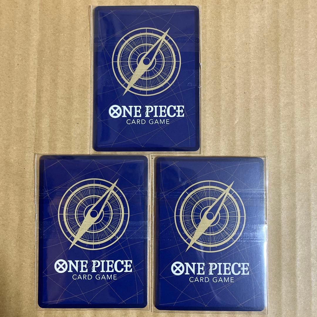 ワンピースカード　ルフィ　3周年　3rd anniversary set セット