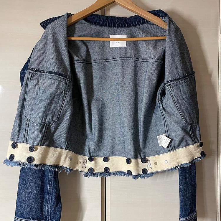 Ameri　4WAY DENIM DRESS COAT　Mサイズ　【未着用美品】