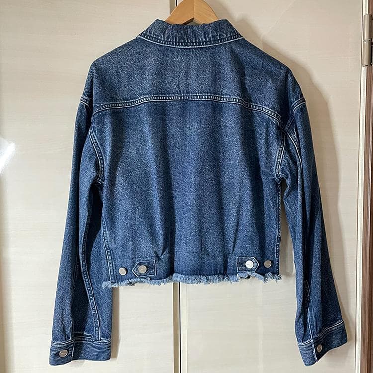 Ameri　4WAY DENIM DRESS COAT　Mサイズ　【未着用美品】