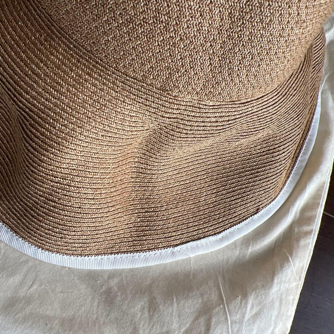 アシーナニューヨーク⭐︎Athena New York 白リボン麦わら帽子
