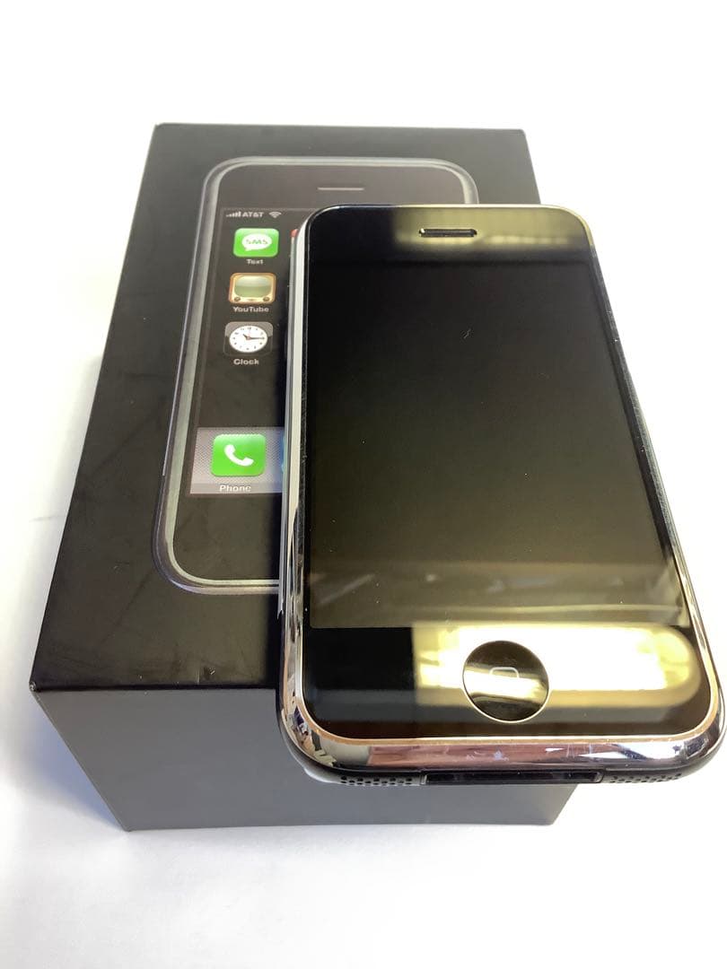 iPhone 2G 8GB iOS1.0 IMEI一致箱入りフルセット