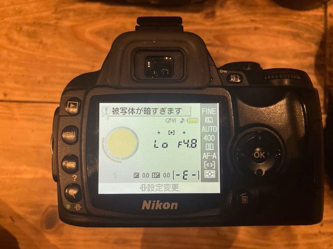 Nikon D40 ダブルズーム　SDカードリーダー付(シャッター回数3082)