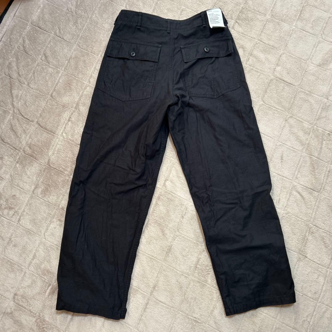 CIOTA ファティーグパンツ ベイカーパンツ 黒 シオタ EG orslow