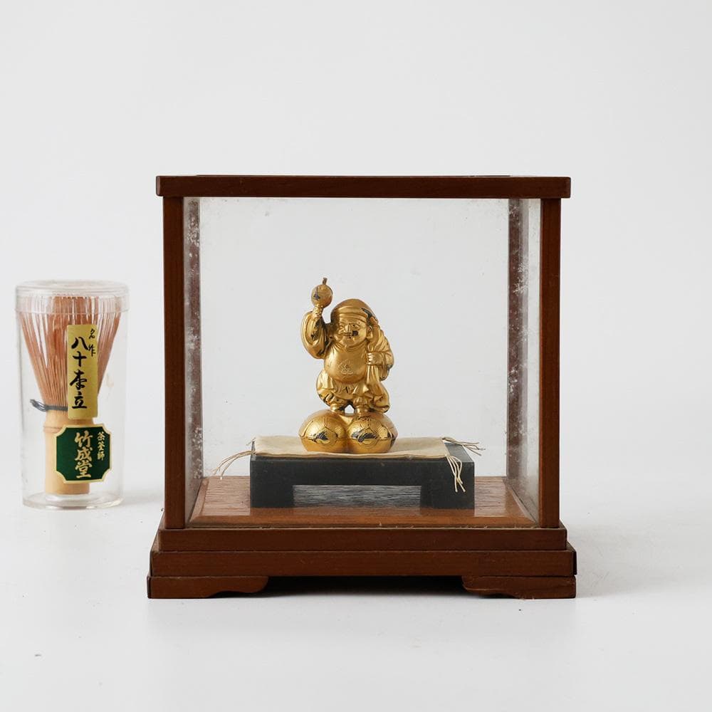 T 純銀製　銀製　大黒様　　置物　刻印有　純銀約73g