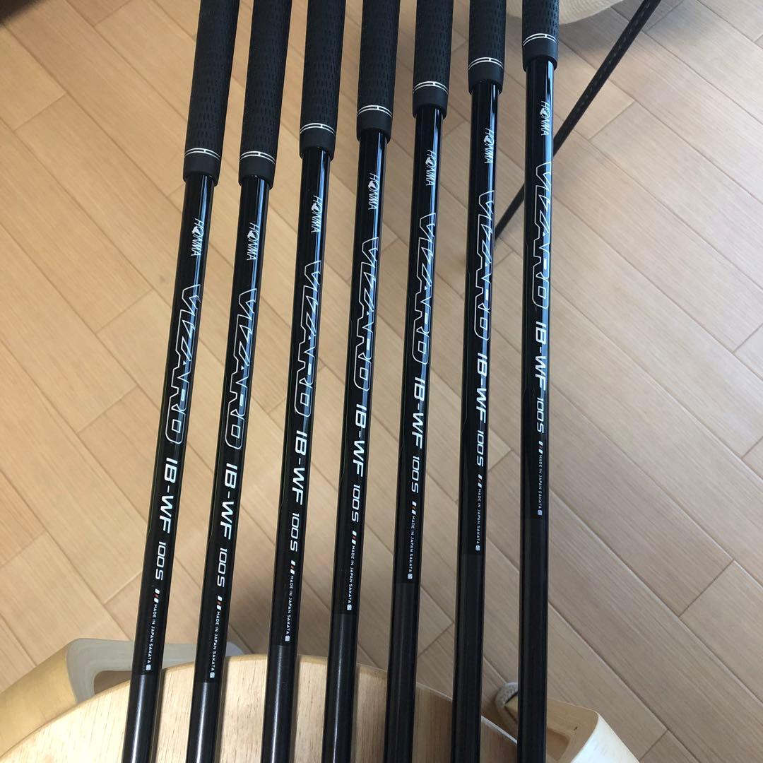 ホンマ TR20V 5〜11 (7本) VIZARD IB-WF 100 S