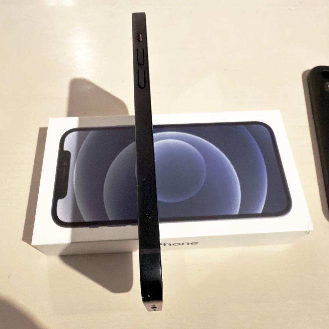 【美品】iPhone12 128GB ブラック　箱付き