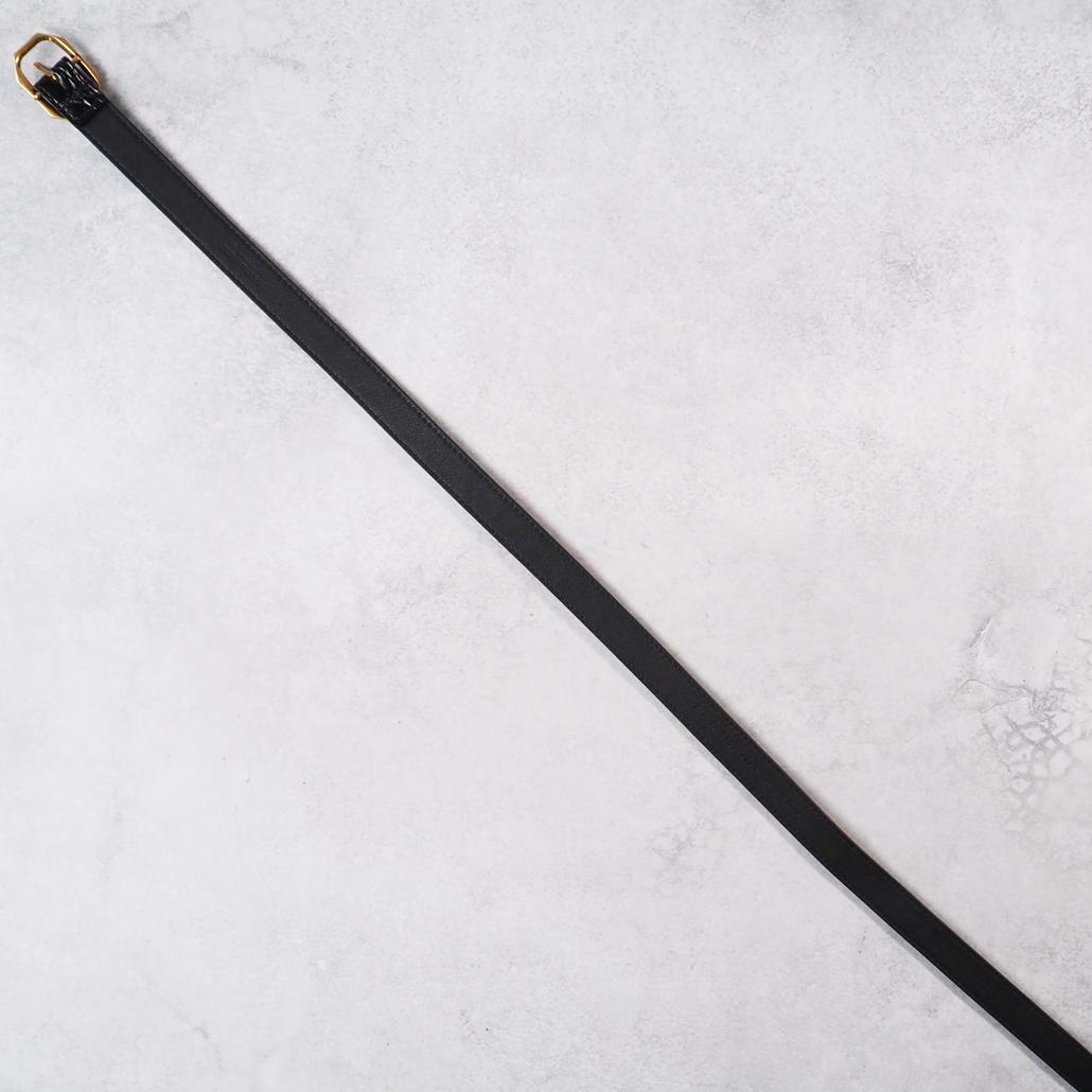 Saint Laurent Paris 21AW 22SS クロコ 型押しベルト