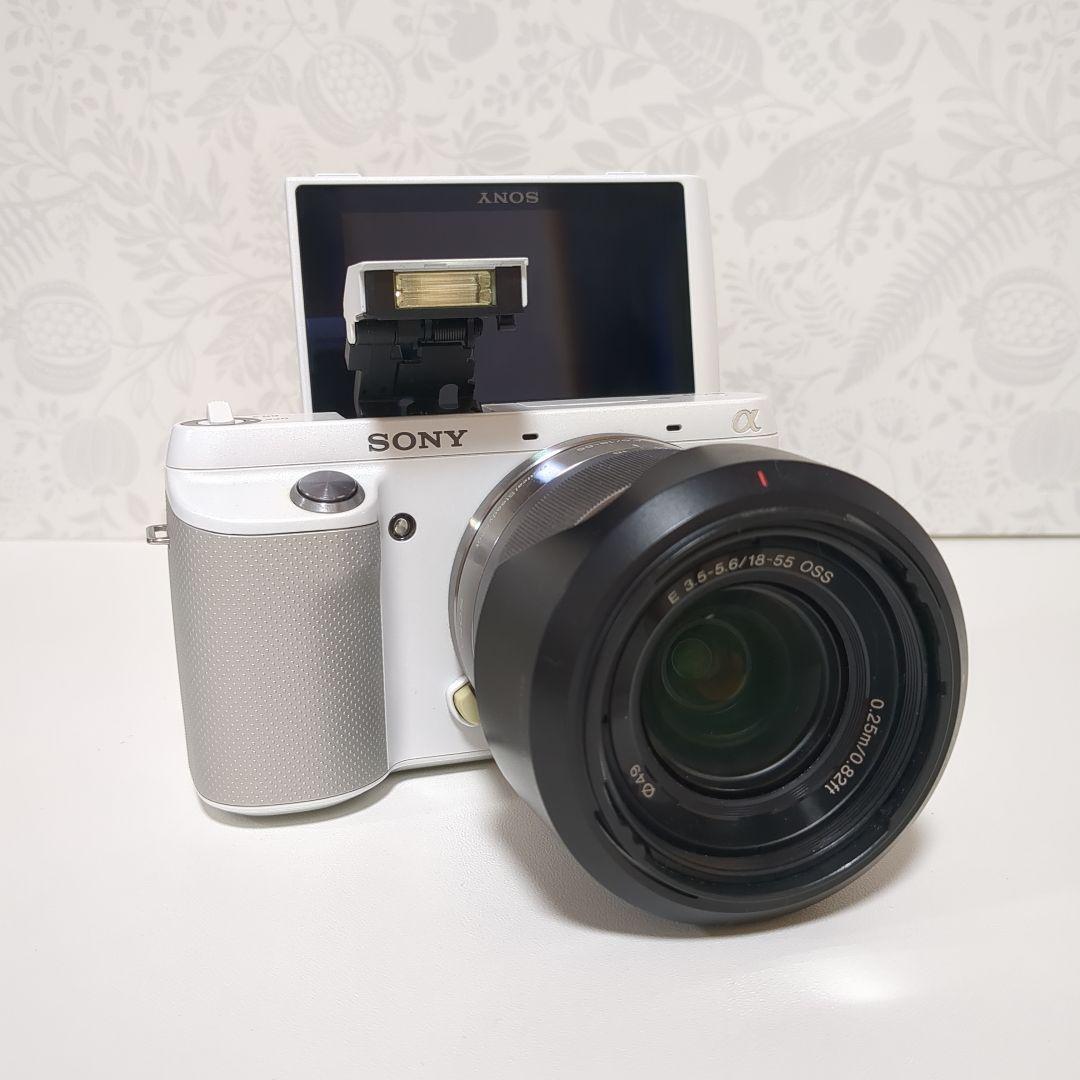 ソニー αNEX-F3 ホワイト