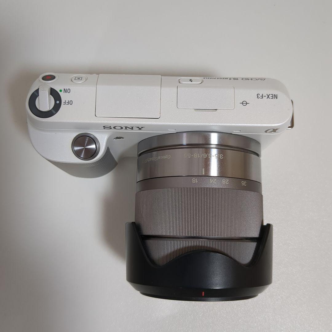 ソニー αNEX-F3 ホワイト
