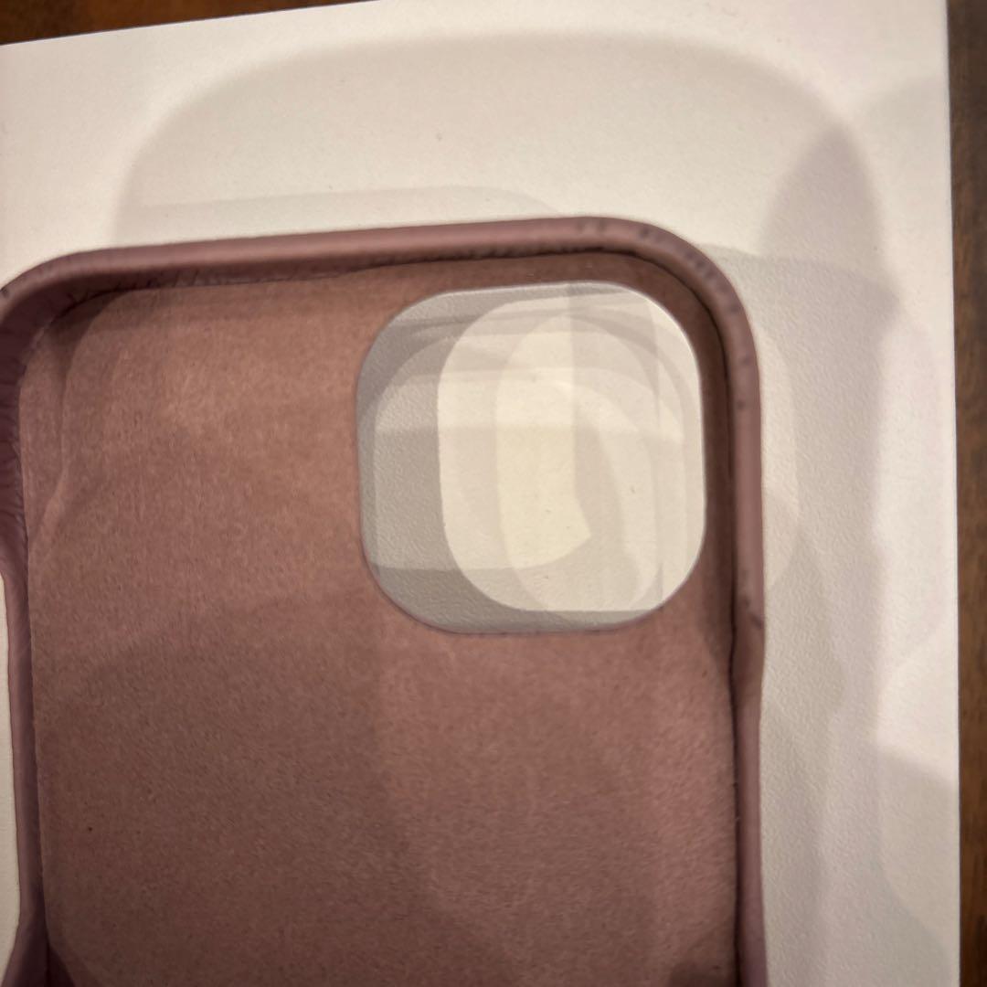 DEMIU キルティング iPhoneケース ライラック