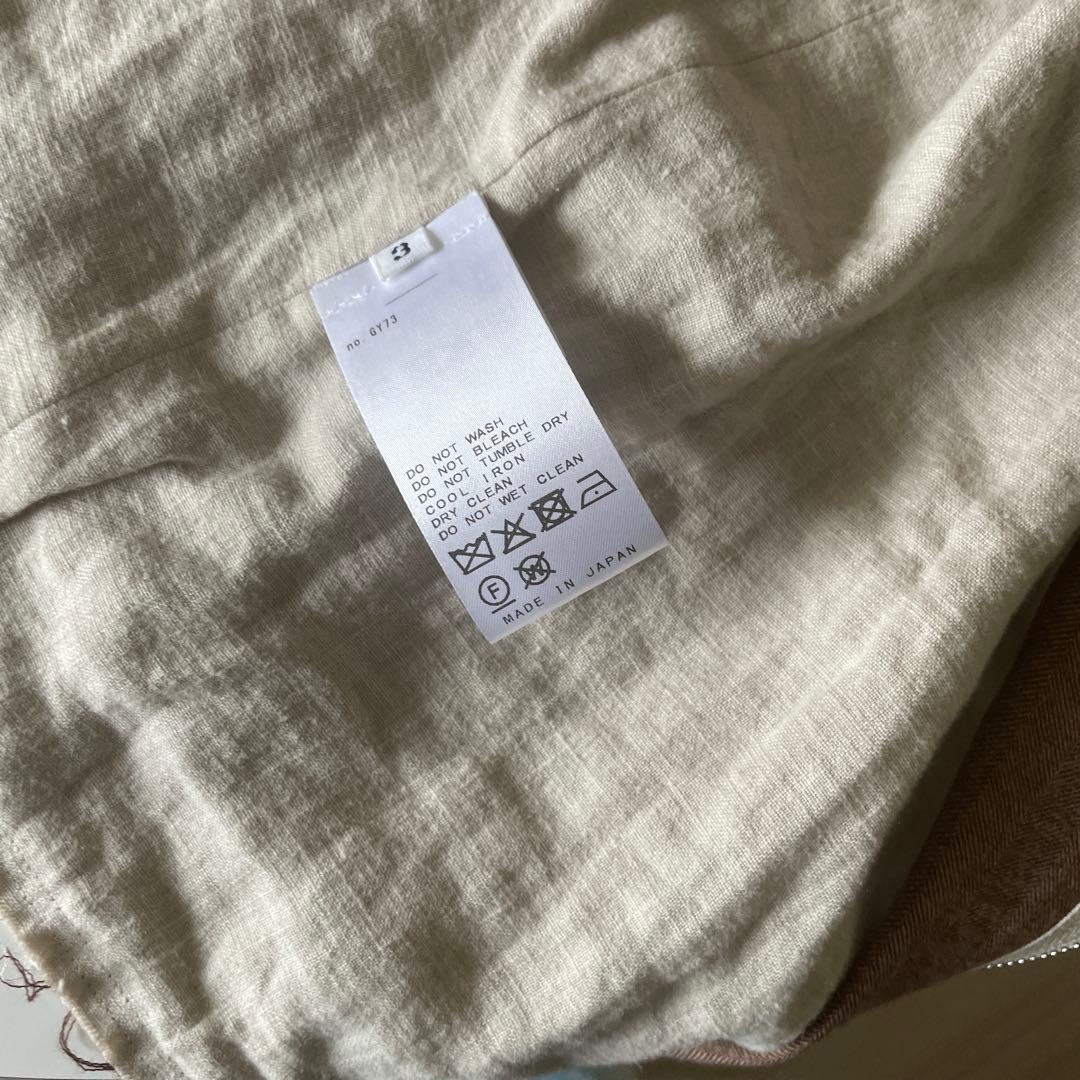 seya ブラウンノースリーブベスト