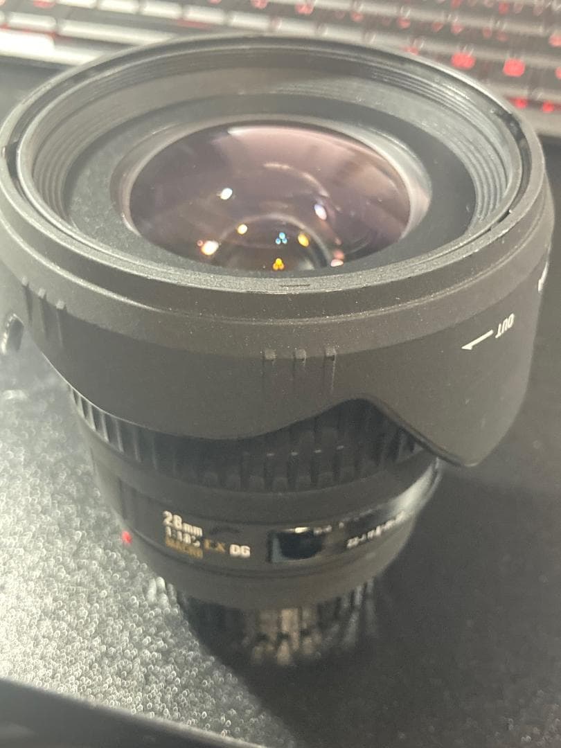 レンズ(単焦点) SIGMA 28mm F1.8 EX DG ASPHERICAL MACRO a