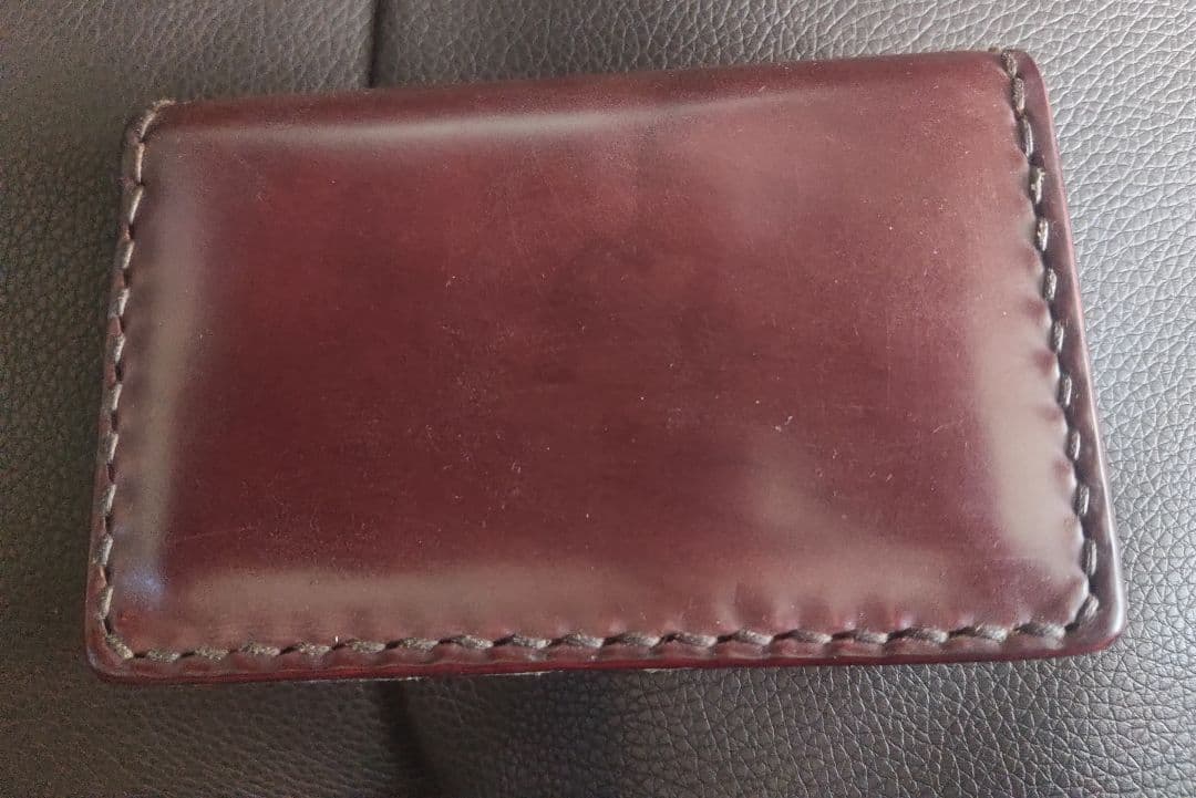 オーベルズ ホーウィン シェルコードバン 名刺入れ