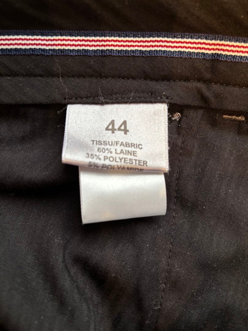 新品未使用　ATELIER ZINS グレー フランネル　ワイドスラックス