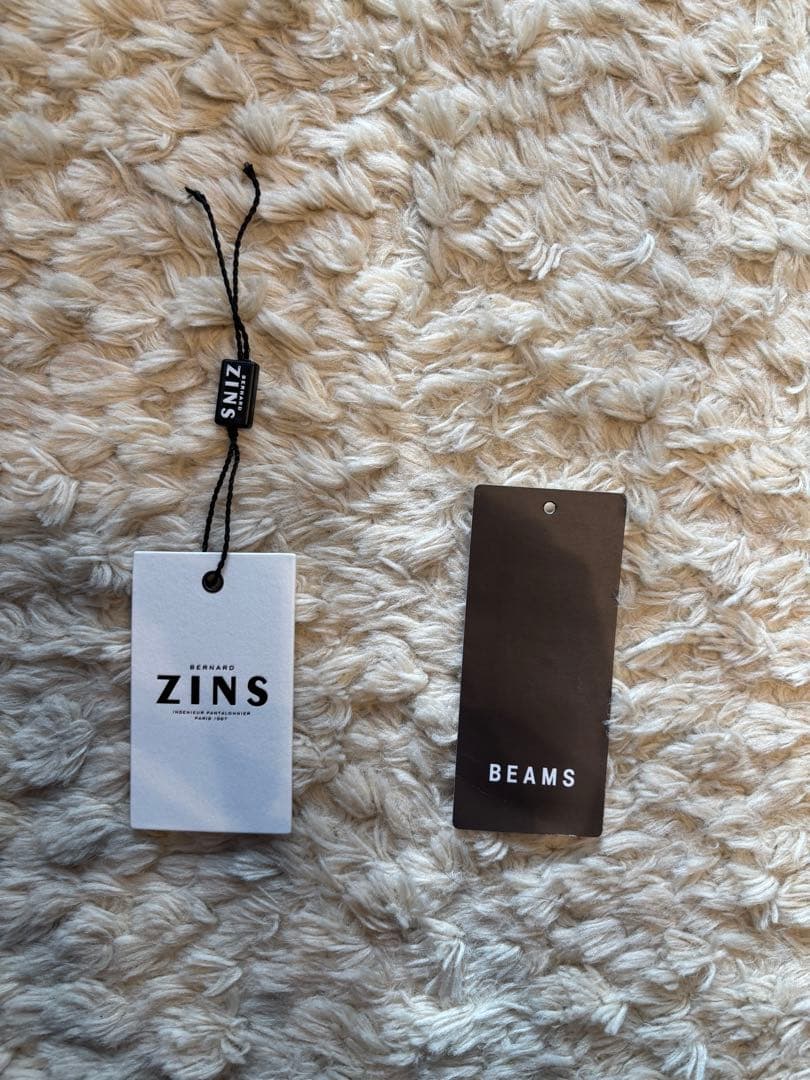 新品未使用　ATELIER ZINS グレー フランネル　ワイドスラックス