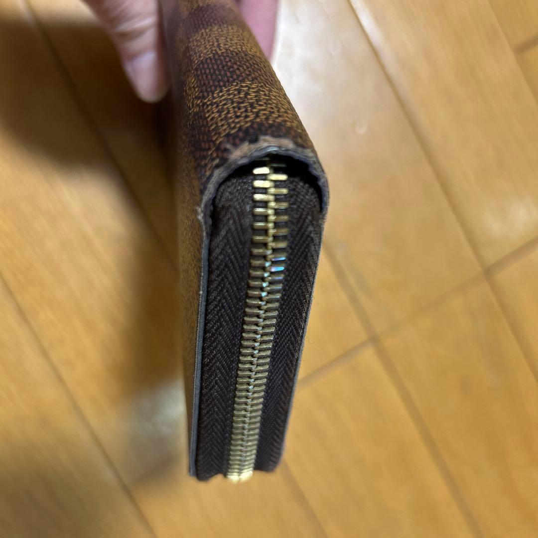 ルイヴィトン　ダミエ　レザー長財布