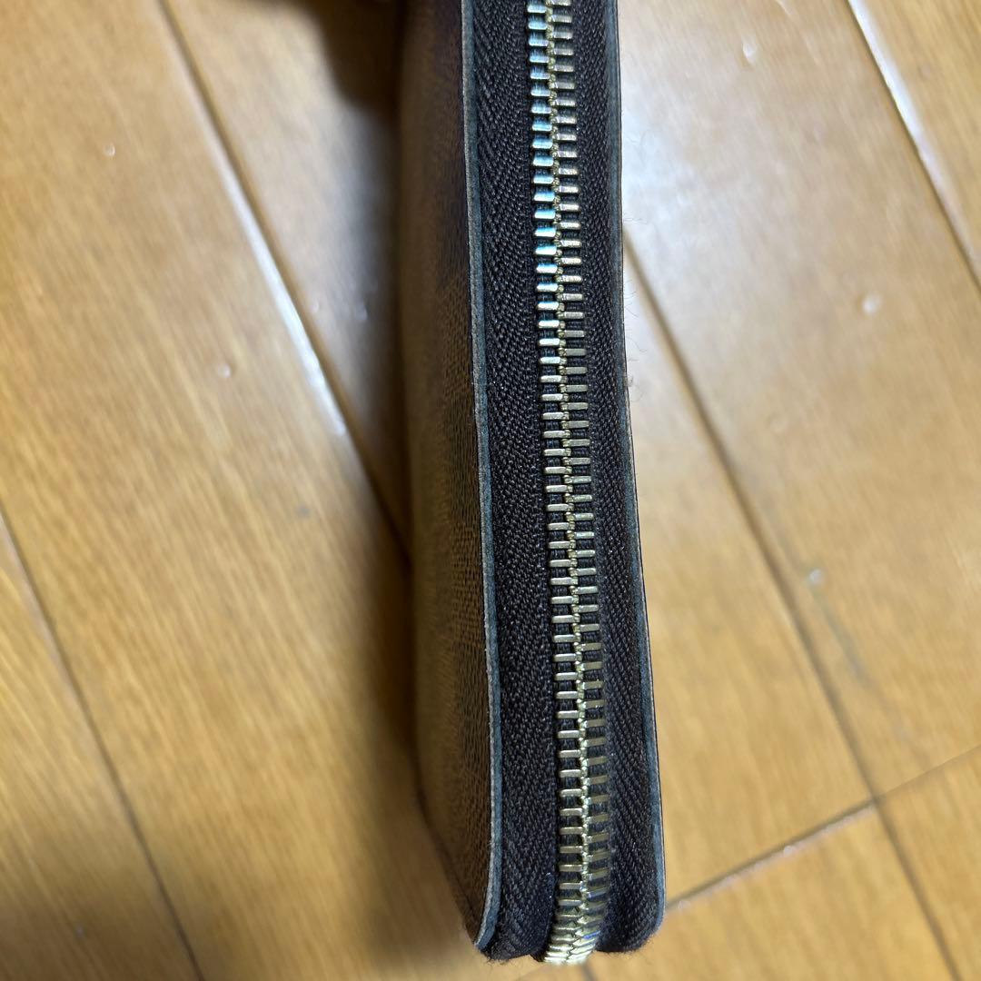 ルイヴィトン　ダミエ　レザー長財布