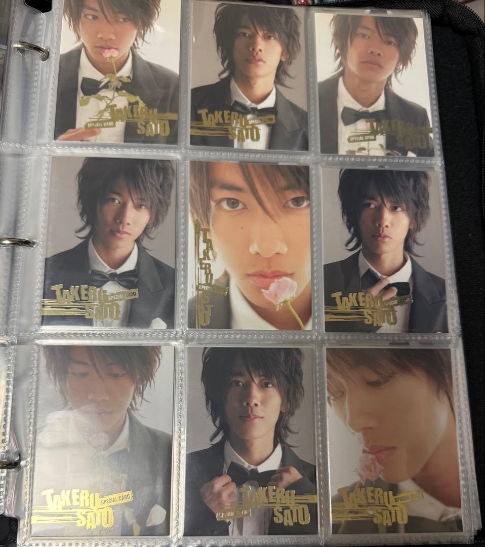 佐藤健 ファースト トレーディングカードアルバム