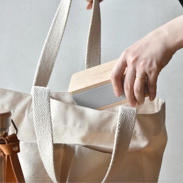 木製 モバイル・スピーカー Bluetooth Hacoa 白 北欧雑貨