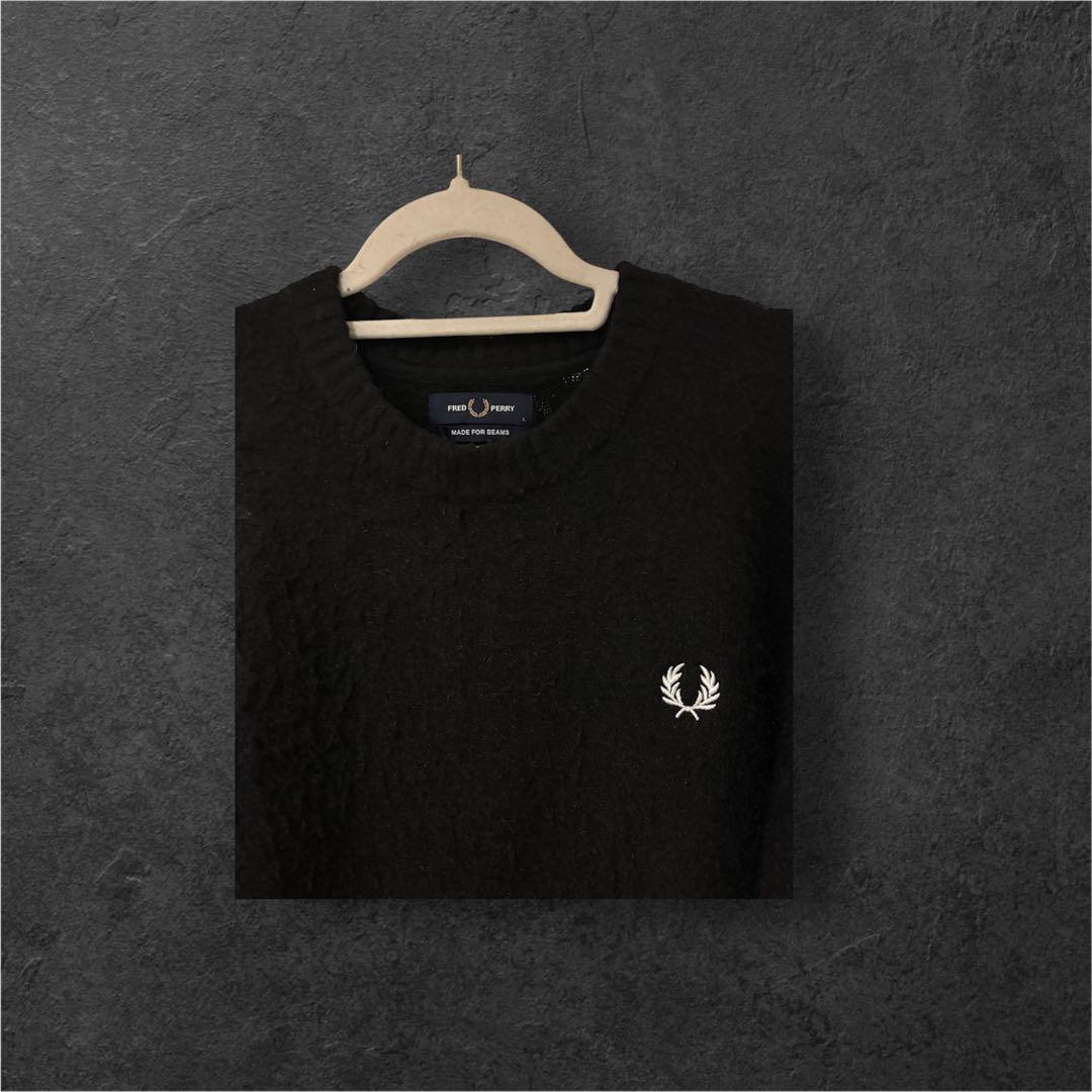 FRED PERRY ブラック L