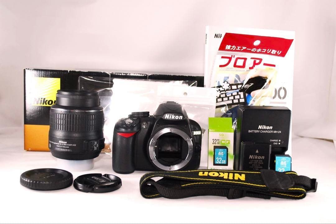 ❤️Nikon D3100 ❤️一眼レフデビュー✨新品級⭐︎美品⭐︎即撮影可能✨