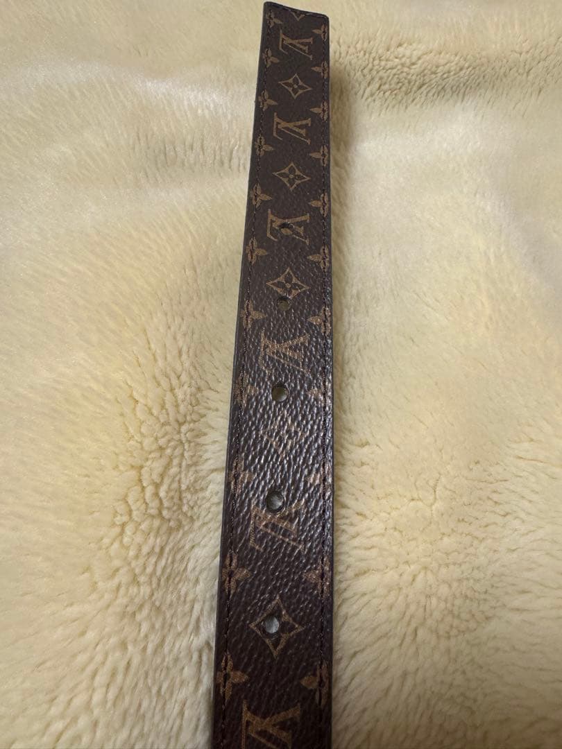 Louis Vuitton レザーベルト モノグラム