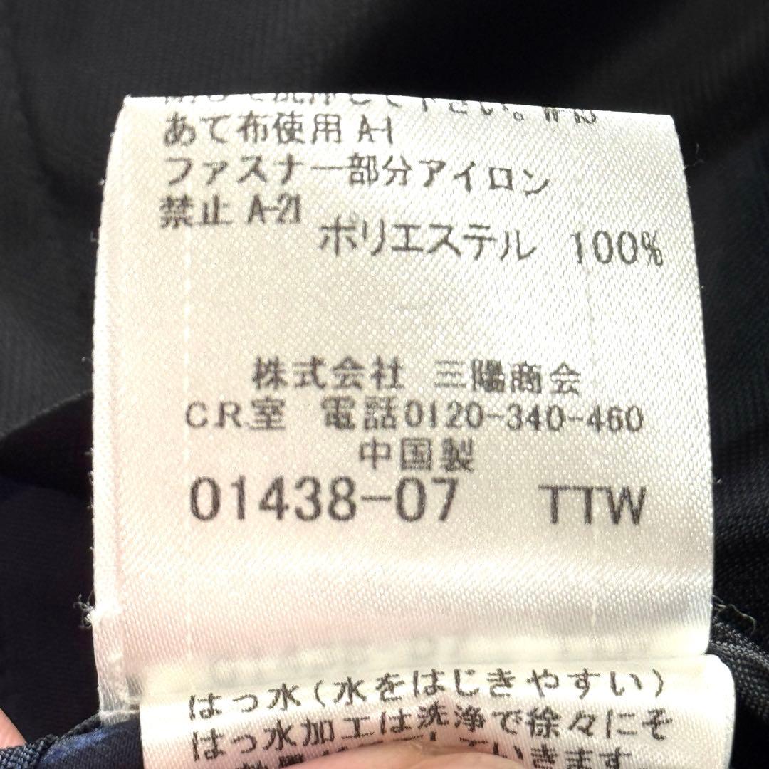 美品 ブラックレーベルクレストブリッジ 撥水 モッズコート チェック フーデッド