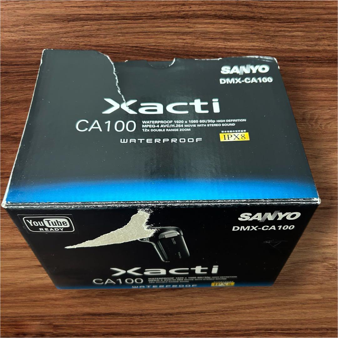 動作確認済み　バッテリー2個付き　SANYO デジタル　ムービーカメラXacti