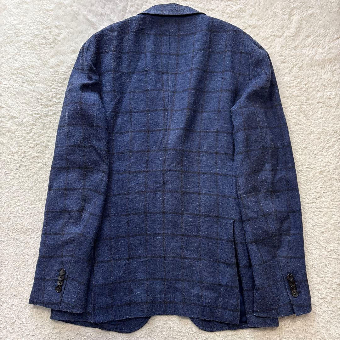 LECTEUR イートーマス社製 シルクリネンウールテーラードジャケット