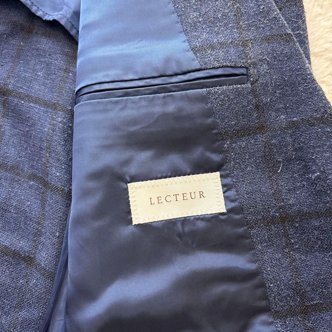 LECTEUR イートーマス社製 シルクリネンウールテーラードジャケット