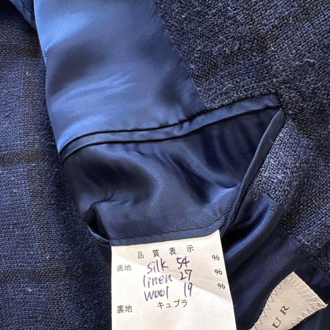 LECTEUR イートーマス社製 シルクリネンウールテーラードジャケット