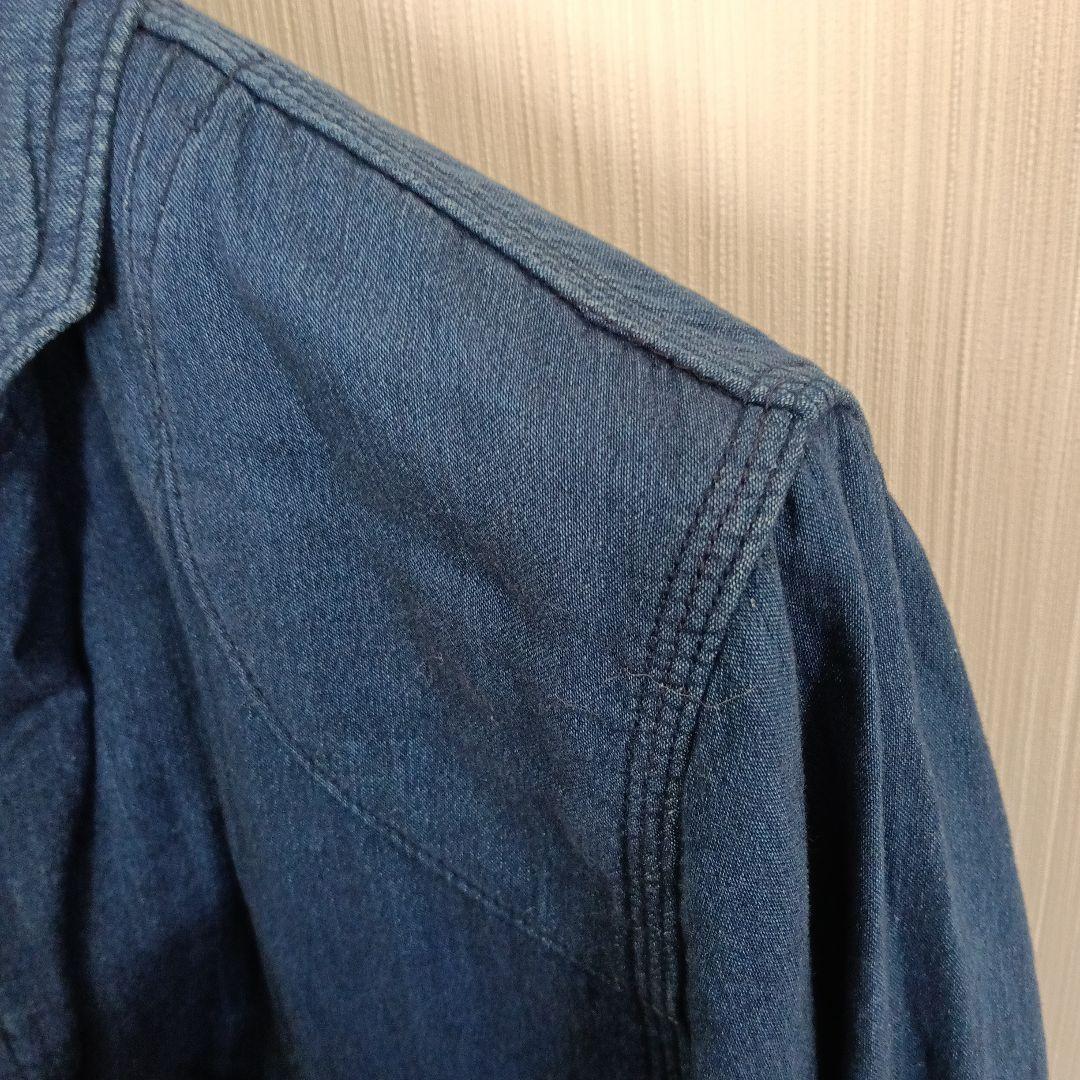 NIGEL CABOURN インディゴシャツジャケット テーラードジャケット