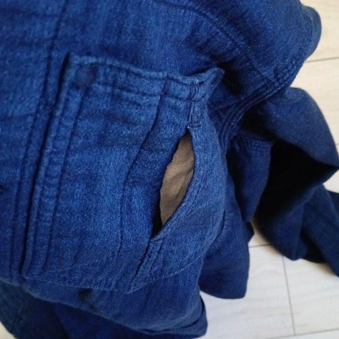 NIGEL CABOURN インディゴシャツジャケット テーラードジャケット