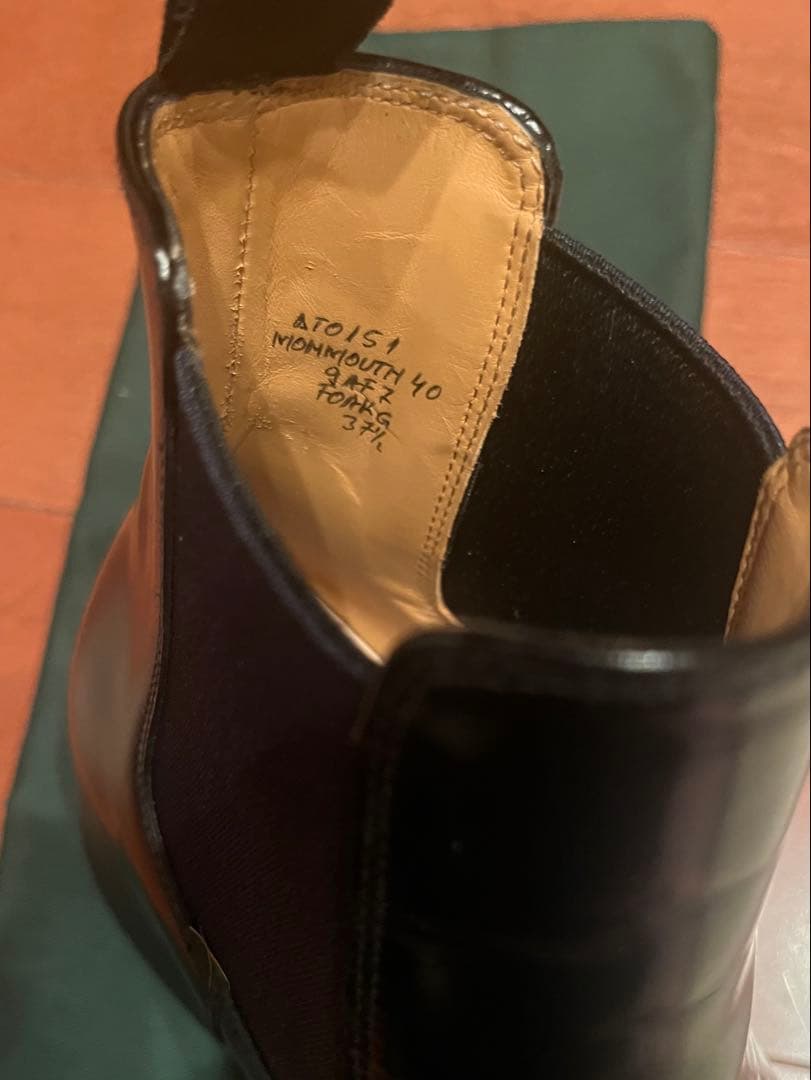 ★Church's【チャーチ】チェルシーブーツ★ブラック黒